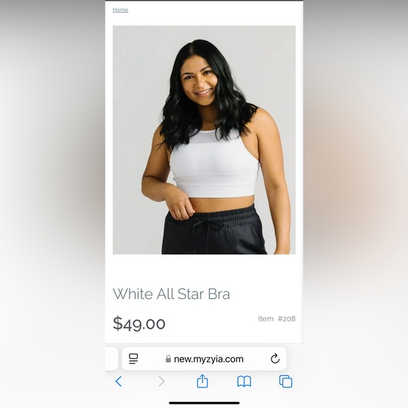 ZYIA All Star Sports Bra size M - Picture 5 of 7